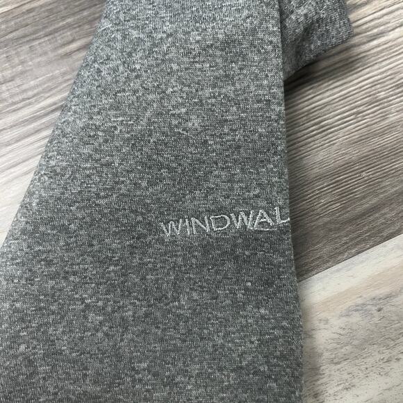 The North Face White Gray Womens S Full Zip Windwall Waffle Lined‎ Fleece Jacket - Picture 4 of 10